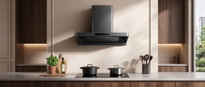 Xiaomi lança coifa inteligente que se limpa sozinha e tem alto poder de sucção