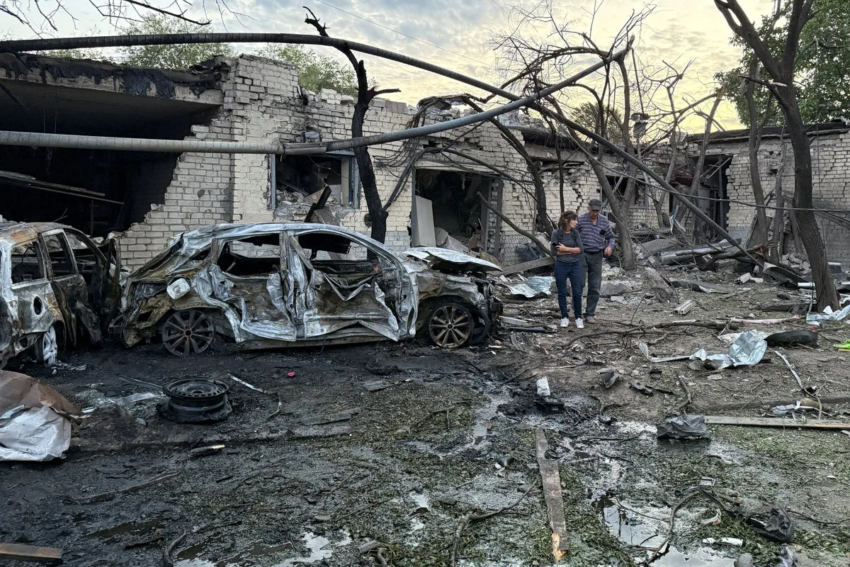 Russia pounds Kyiv with new jet-powered drones on sixth night of attacks