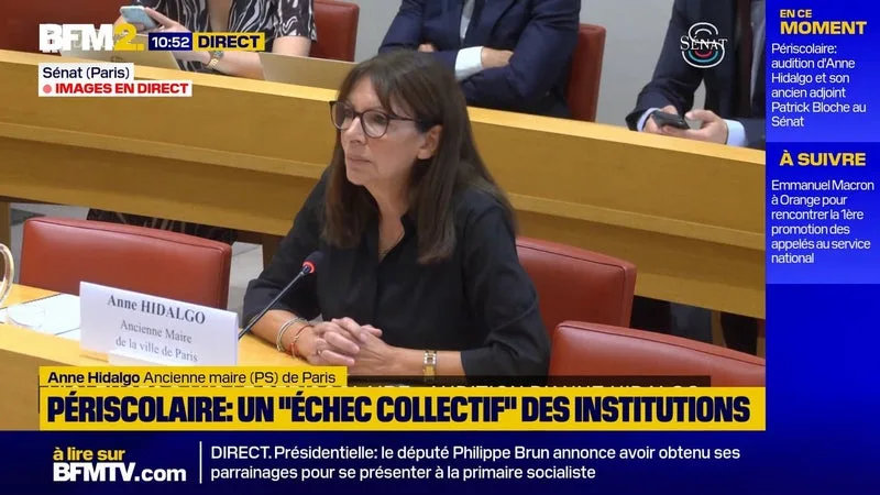 "Il n'y a pas d'excuse": Anne Hidalgo dit "regretter" ne pas avoir rencontré les parents des victimes de violences dans le périscolaire