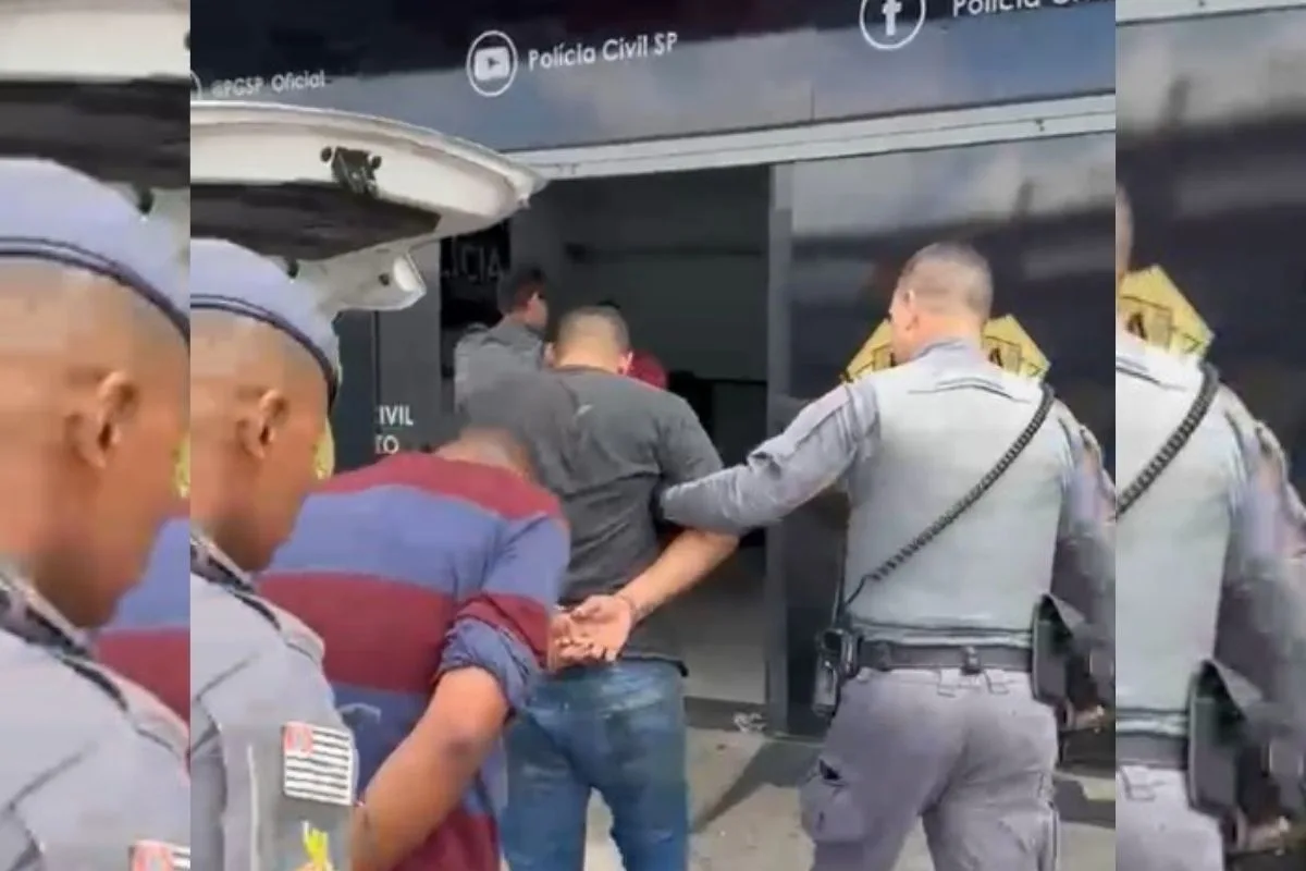 Três suspeitos são presos por ameaça, tiros e agressão a homem