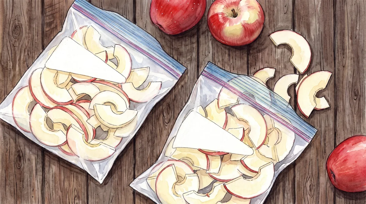 ¿Cómo congelar manzanas? Métodos recomendados por expertos según su uso posterior