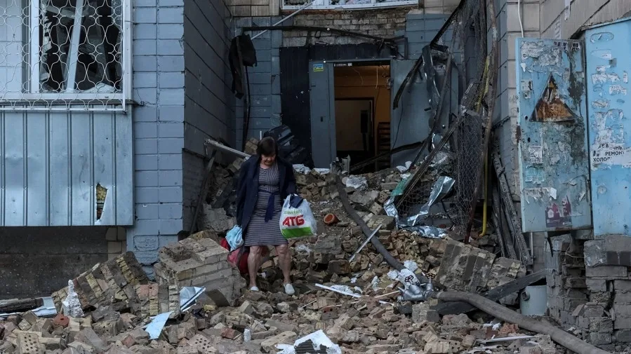 12 killed in overnight Russian missile barrage on Kyiv; 90,000 homes lose power