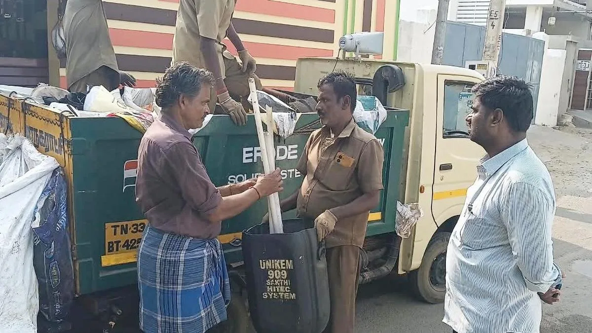 Erode Corporation begins weekly collection of special care waste