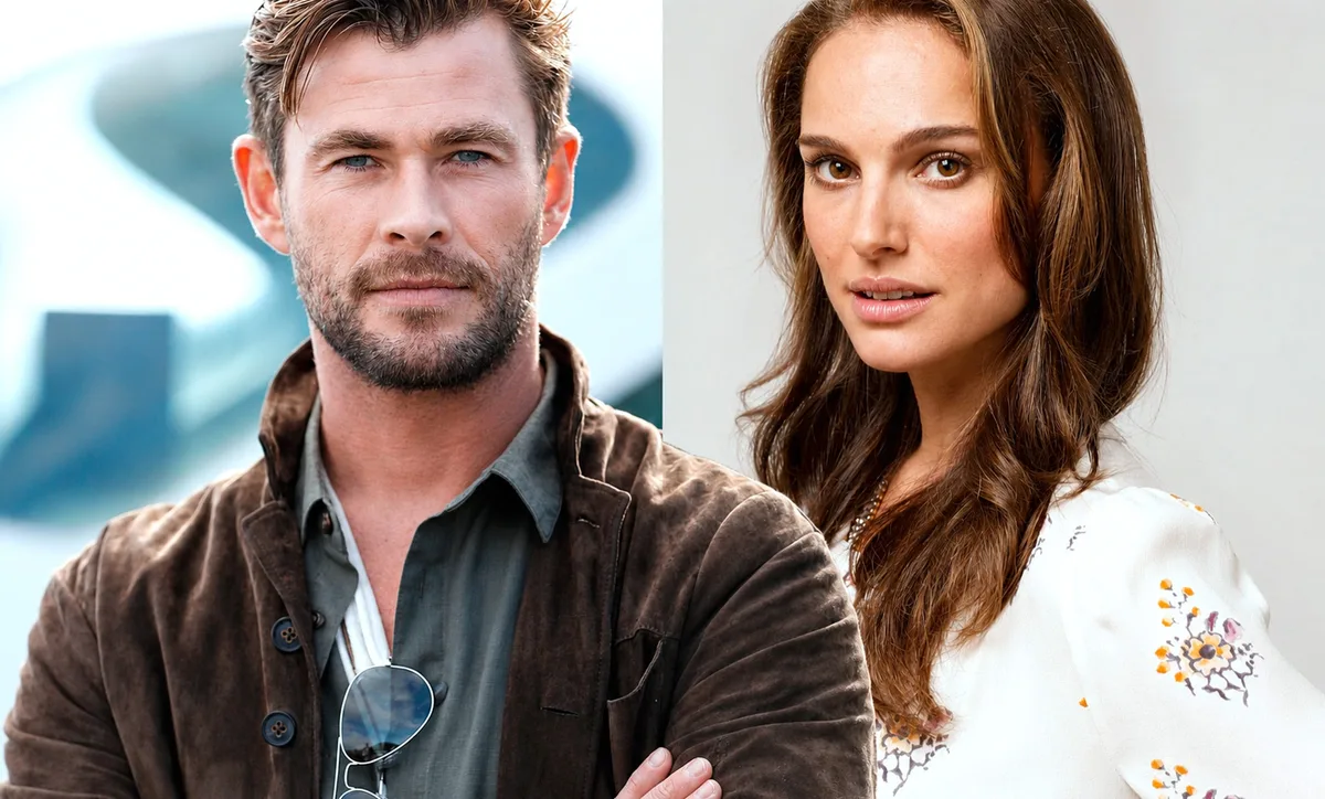La actriz Natalie Portman, sobre Chris Hemsworth: "El día que me besó, él mismo fue quien decidió no comer carne porque soy vegana"