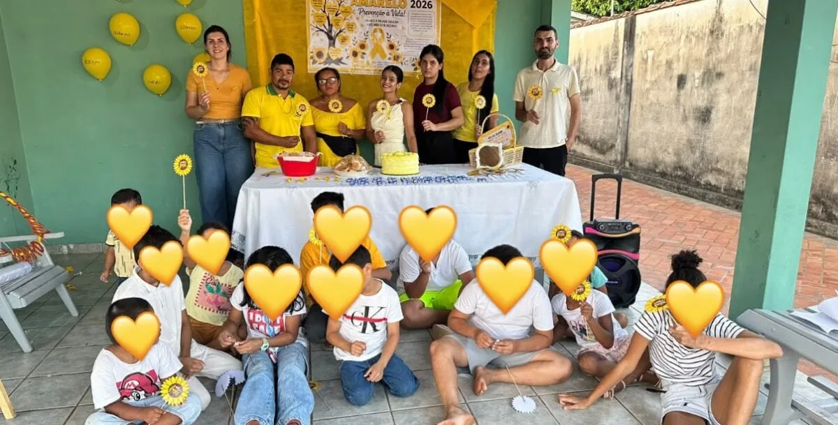 Casa de Acolhimento promove ação do Setembro Amarelo com crianças, adolescentes e servidores em Brasiléia