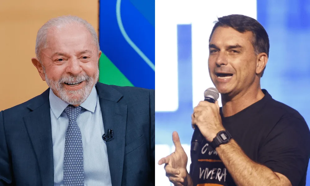 Na largada da campanha, Lula aposta em exaltar mandatos; Flávio resgata pautas tradicionais da direita