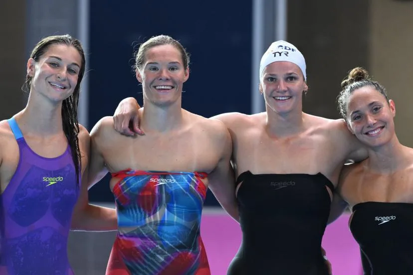 Les relais français du 4x100m 4 nages qualifiés pour les finales des Championnats d'Europe