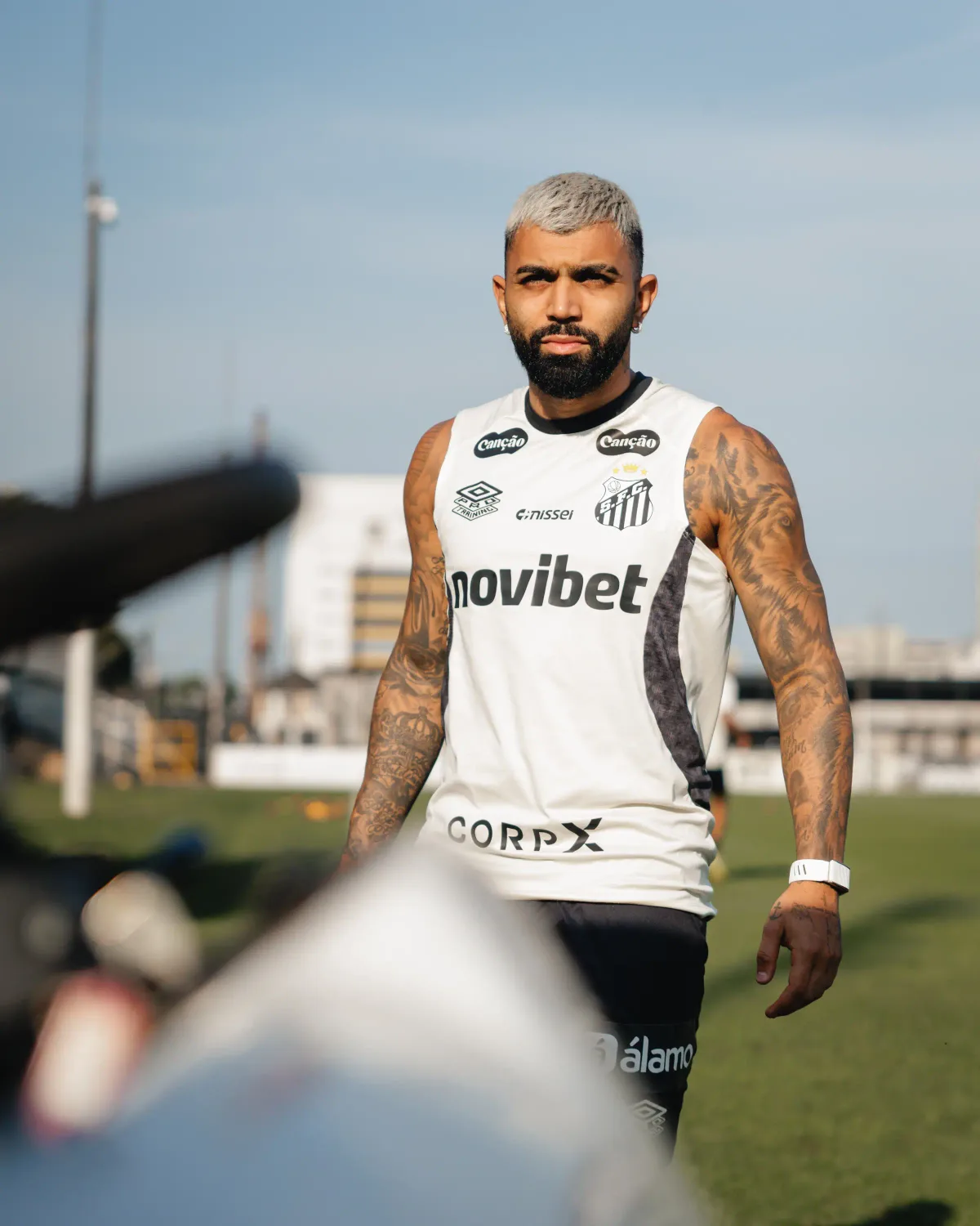 Treino do Santos: veja fotos da penúltima atividade antes de enfrentar o Corinthians