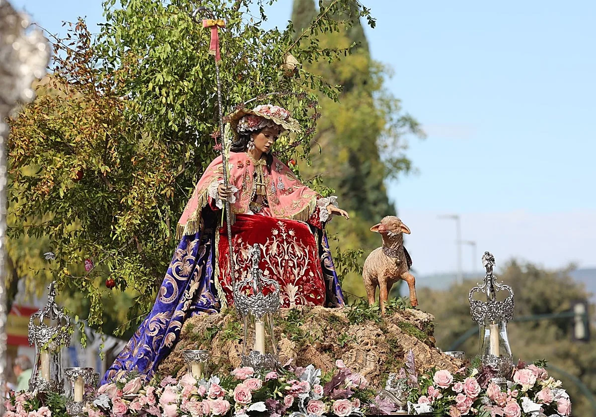 Horario e itinerario de la procesión de la Divina Pastora de la Vera-Cruz en Córdoba