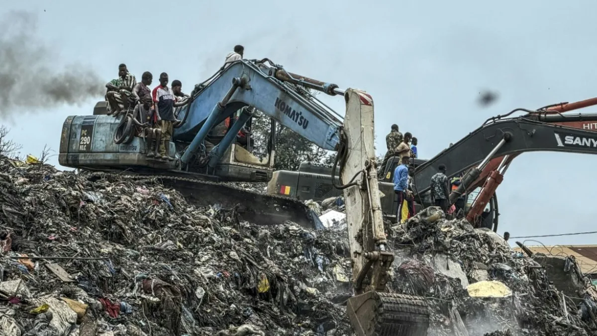 Müllkippe rutscht auf Siedlung: Mindestens 30 Todesopfer in Guinea