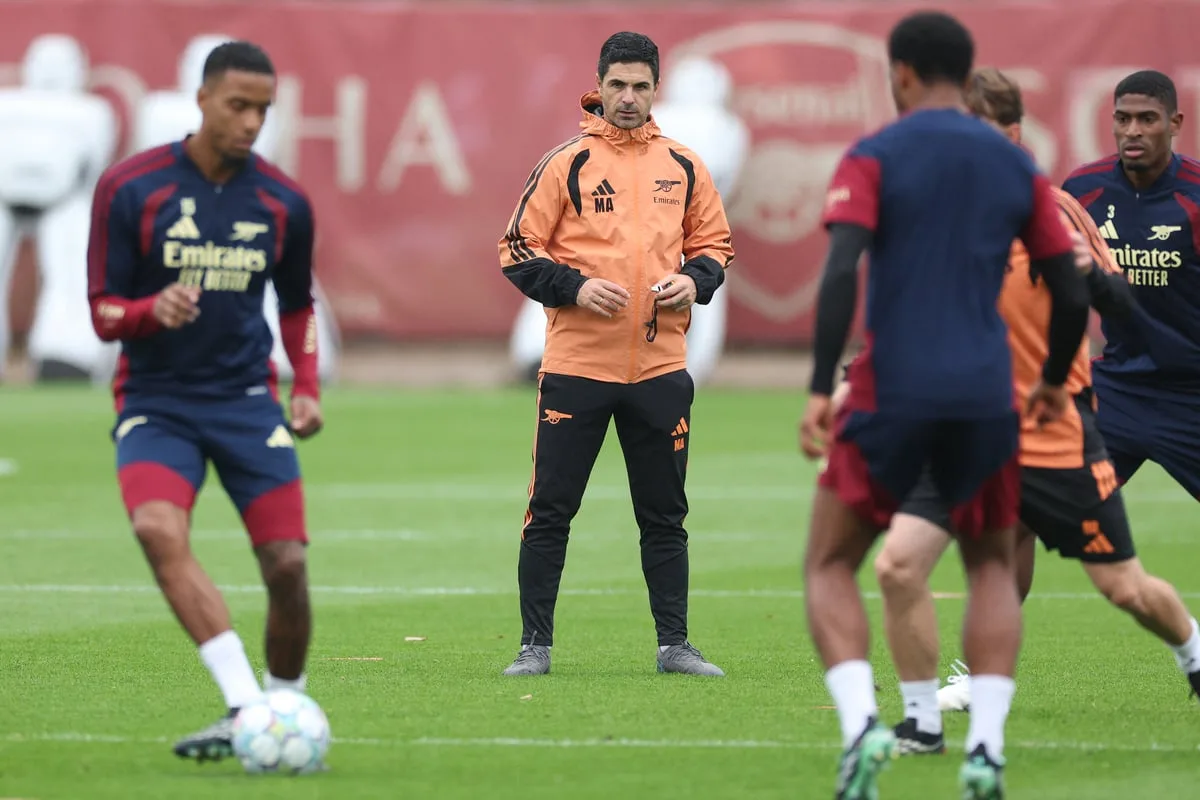 How Piero Hincapie and Martin Zubimendi were injured in Arsenal session as Mikel Arteta defends methods