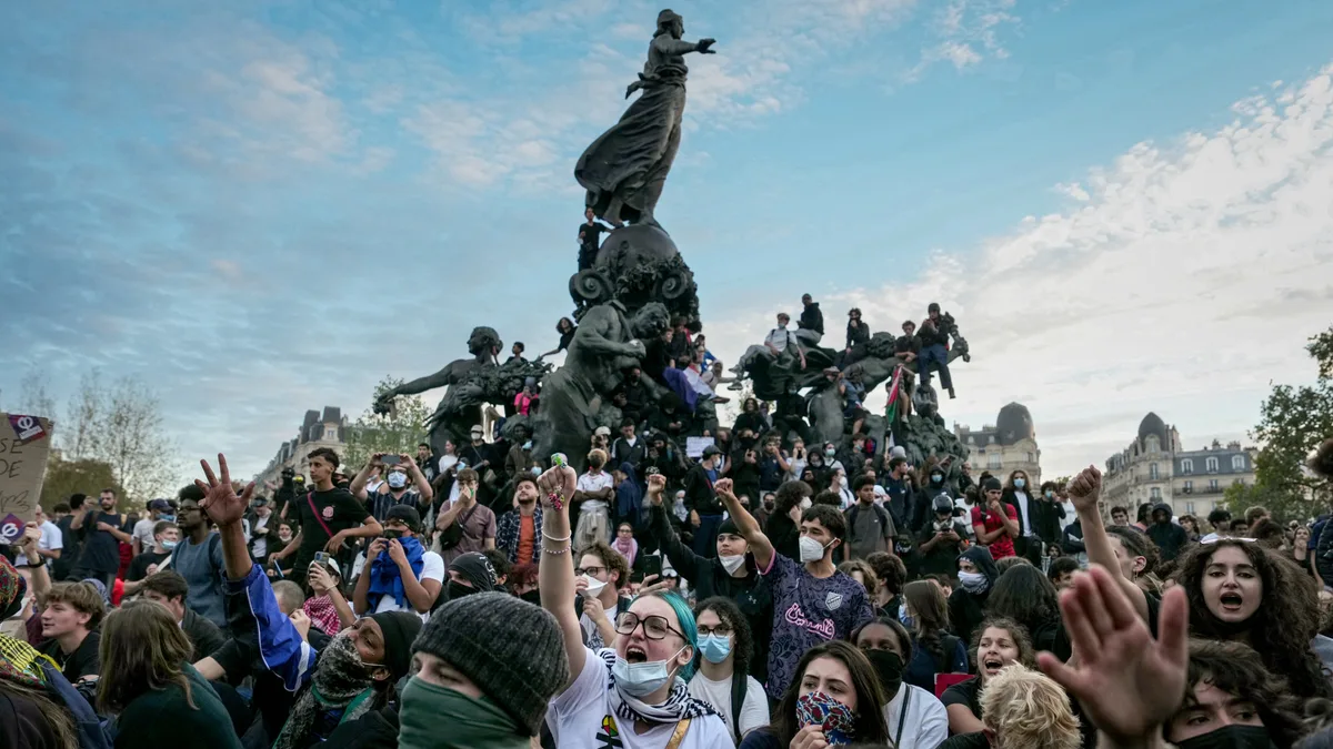 Photos: The Student Protests in France