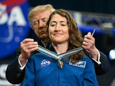 Artemis II crew receives Space Medal of Honor as Trump establishes academy