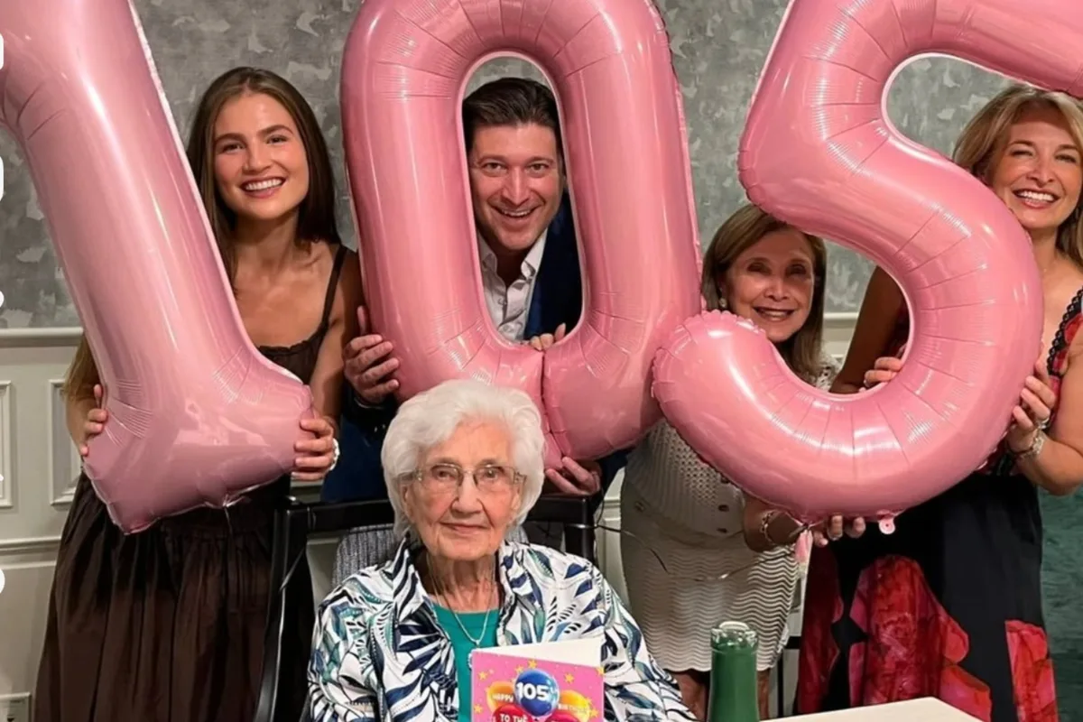 Anna Decanini, de 105 años: hace sentadillas, evita la comida chatarra y toma un espresso con cinco azúcares cada noche