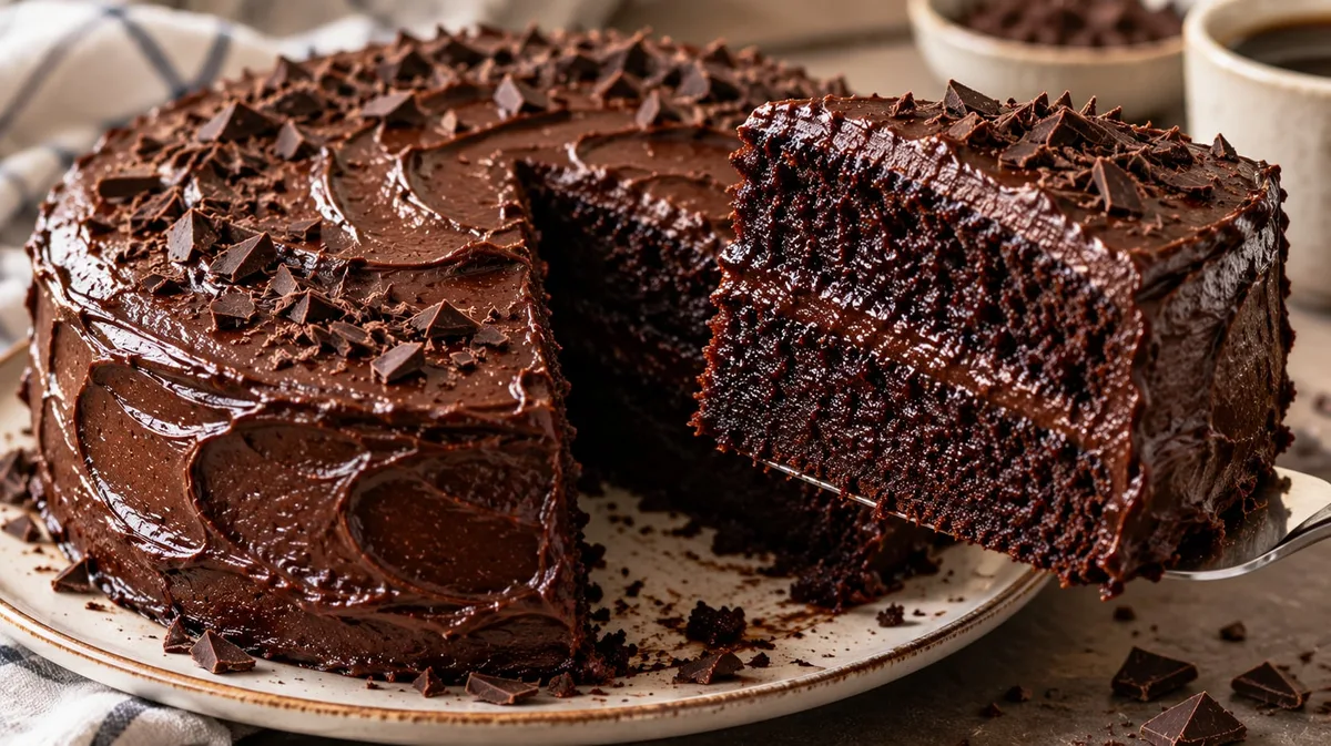 Qué es la “Black Magic Cake”: la torta de chocolate de 50 años que se prepara en 6 pasos