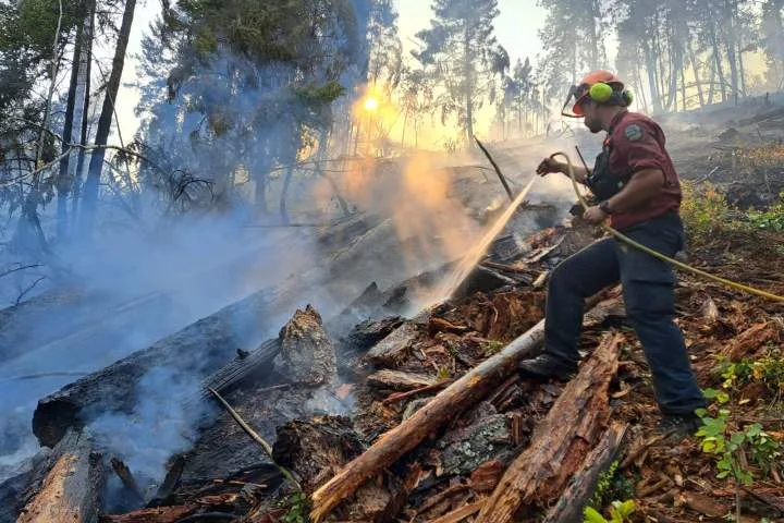 All evacuation orders downgraded for Quilpituk Creek wildfire, residents return home