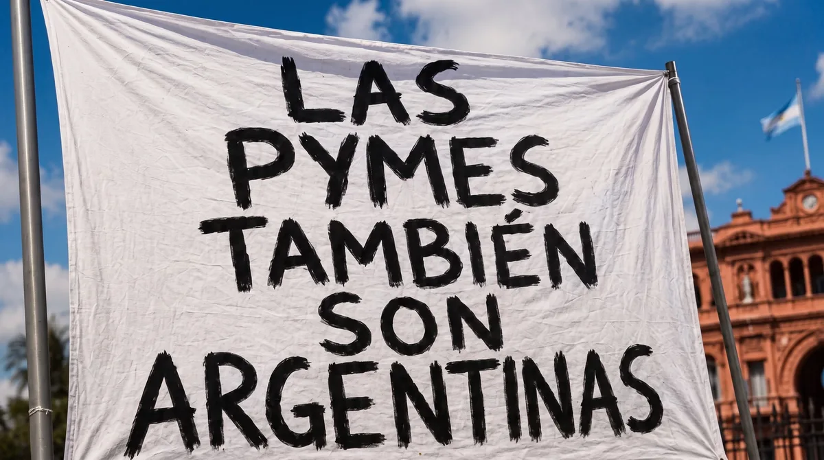 “Las pymes también son argentinas”: empresarios pymes se movilizarán a Plaza de Mayo por la crisis del sector
