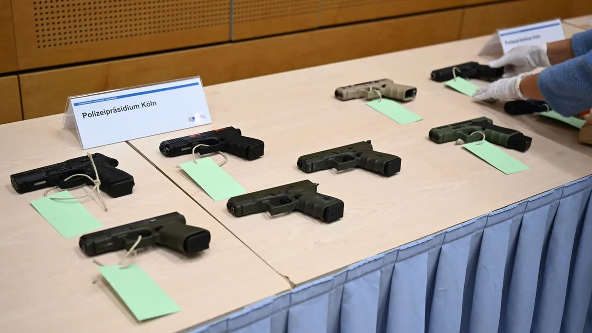 Kriminalität: Razzia gegen mutmaßliche Waffenhändler: Zehn Festnahmen