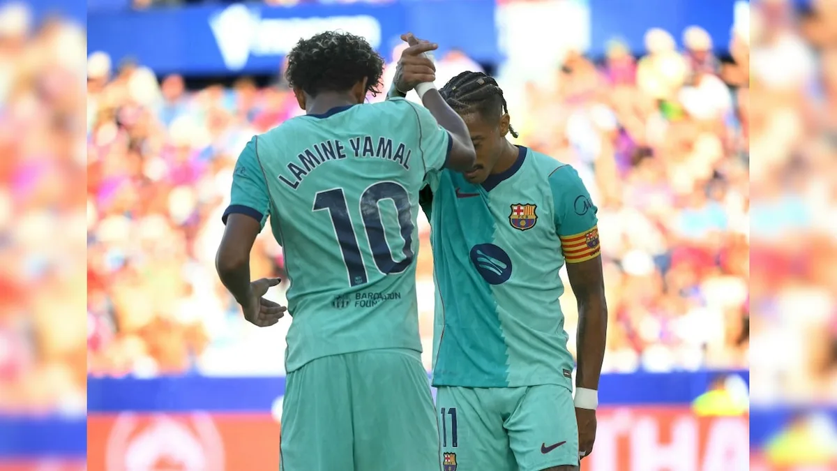 Lamine Yamal Scores Twice As Barcelona Survive Levante Scare; Harry Kane Saves Bayern Munich