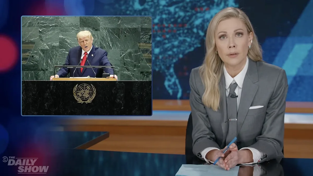 ‘Daily Show’ Catches Trump Making ‘Embarrassing’ U.N. Flub