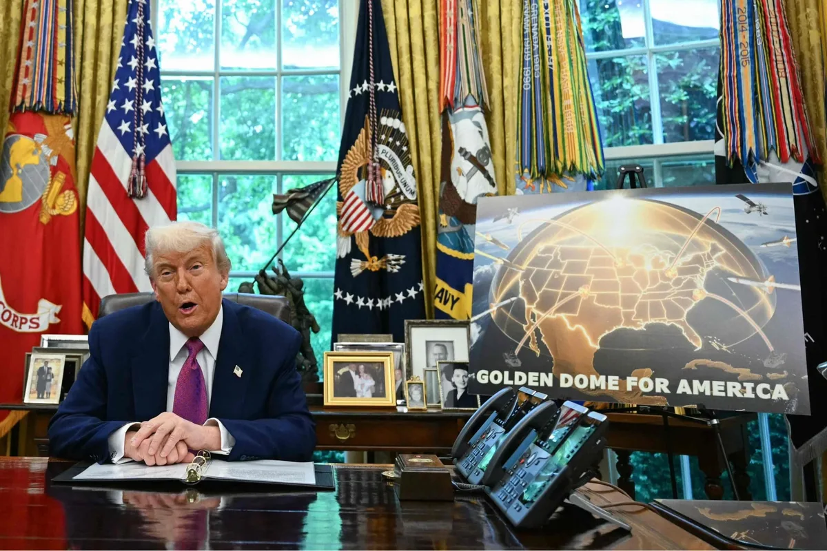 Estados Unidos no reveló qué tipo de armas desplegó en el espacio, pero el Golden Dome de Trump da pistas sobre esa capacidad