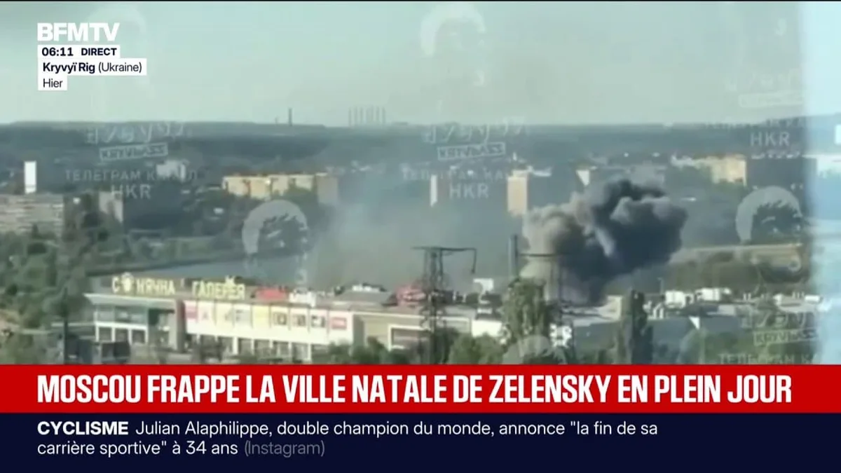 Guerre en Ukraine: une frappe russe fait au moins 14 morts dans la ville natale du président Volodymyr Zelensky