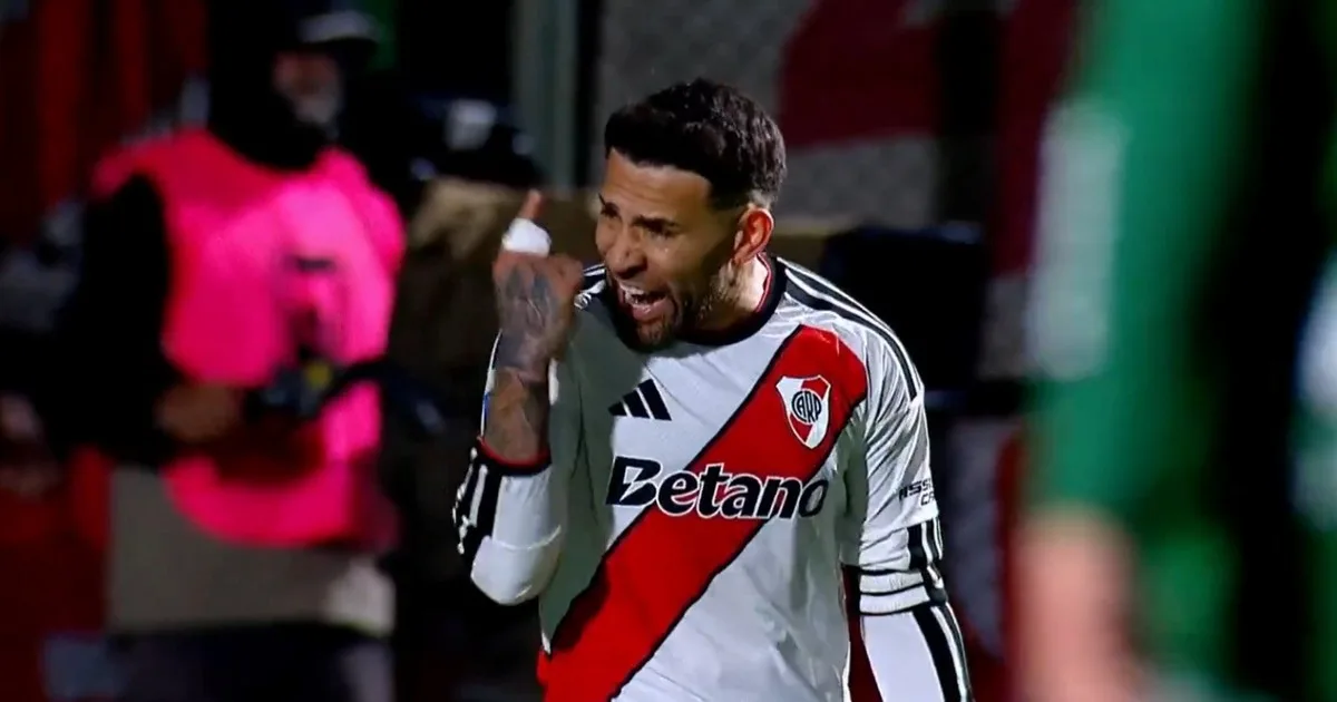 "¡Salí una vez!": el momento de tensión de Nicolás Otamendi con Santiago Beltrán