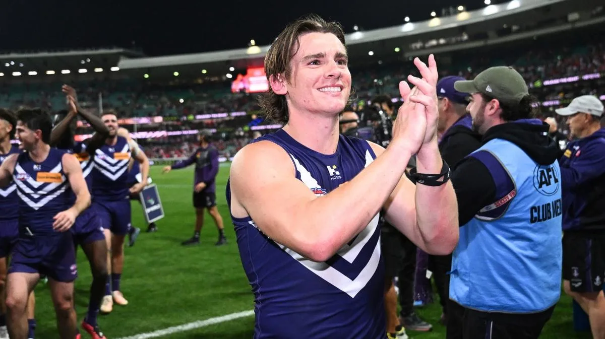 Caleb Serong admits preliminary final victory over his brother Jai is ‘bittersweet’