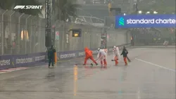 Fórmula 1: mau tempo adia início da corrida sprint em Singapura