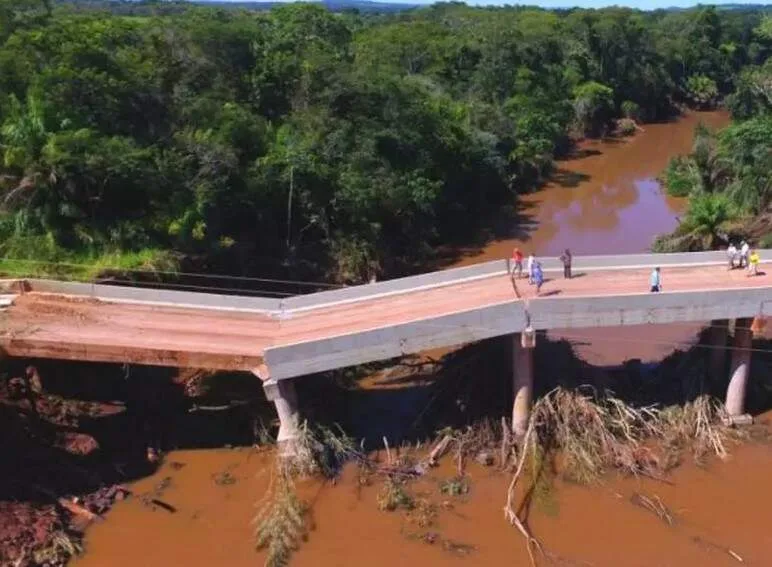 Em 10 anos, quatro pontes de concreto desabaram em MS