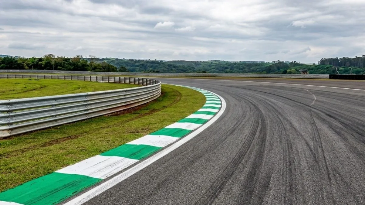 Para que servem as ‘zebras’ de pista padrão F1? Verde e branco chamam atenção em autódromo de R$ 120 milhões
