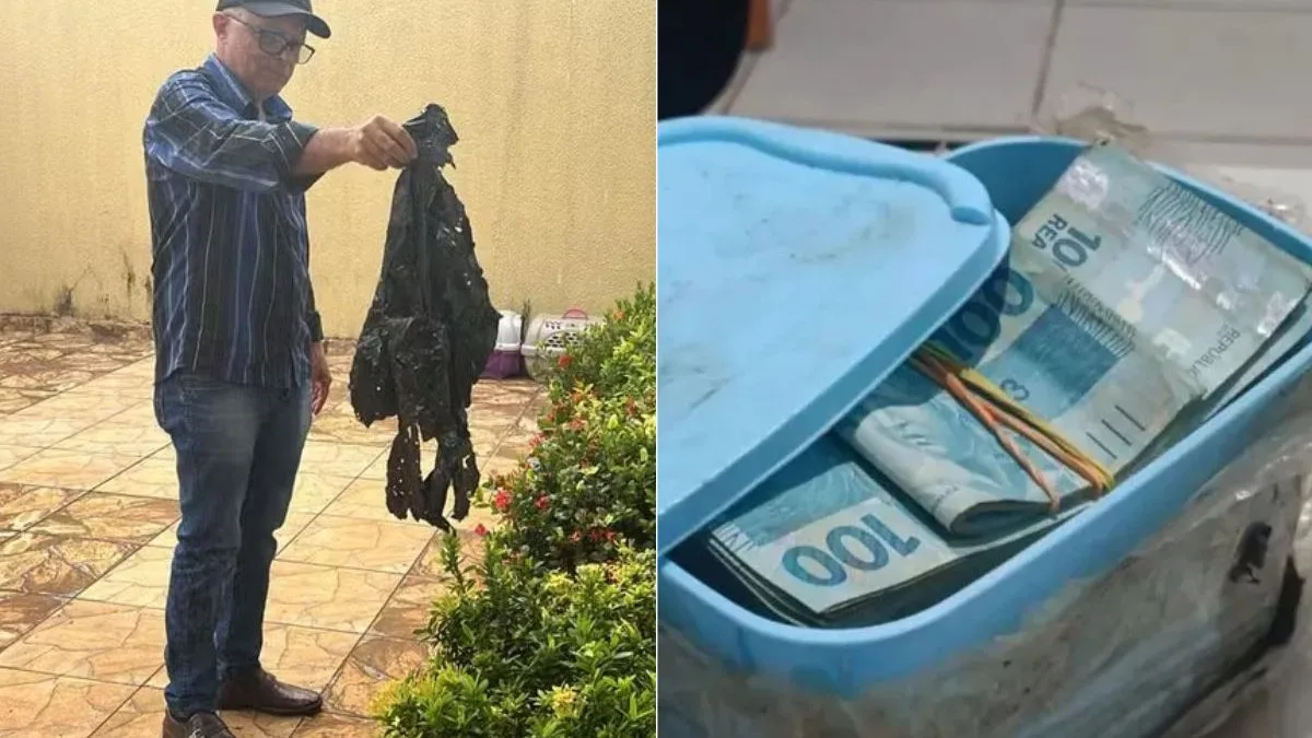 Aposentado encontra R$ 60 mil enterrados em pote de sorvete, mas é o histórico da casa que transforma achado em caso de polícia