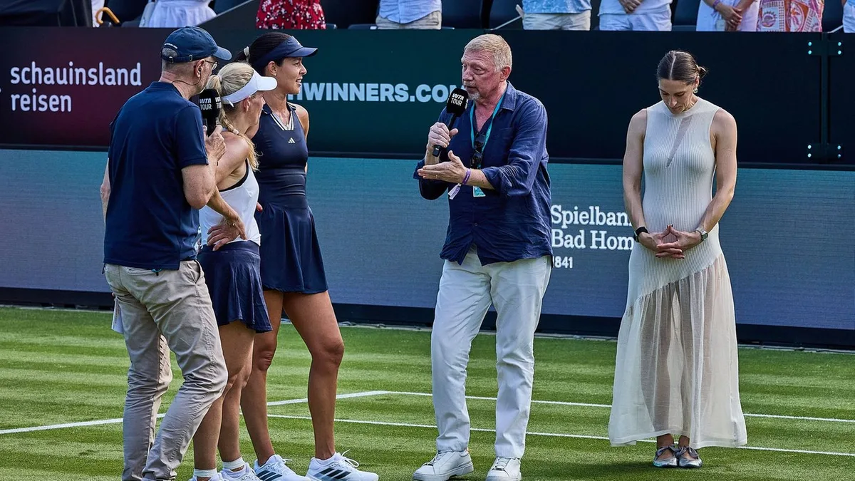 Pläne für die Kinder: Tennis-Doppel Becker/Kerber? „Da wäre ich dabei“