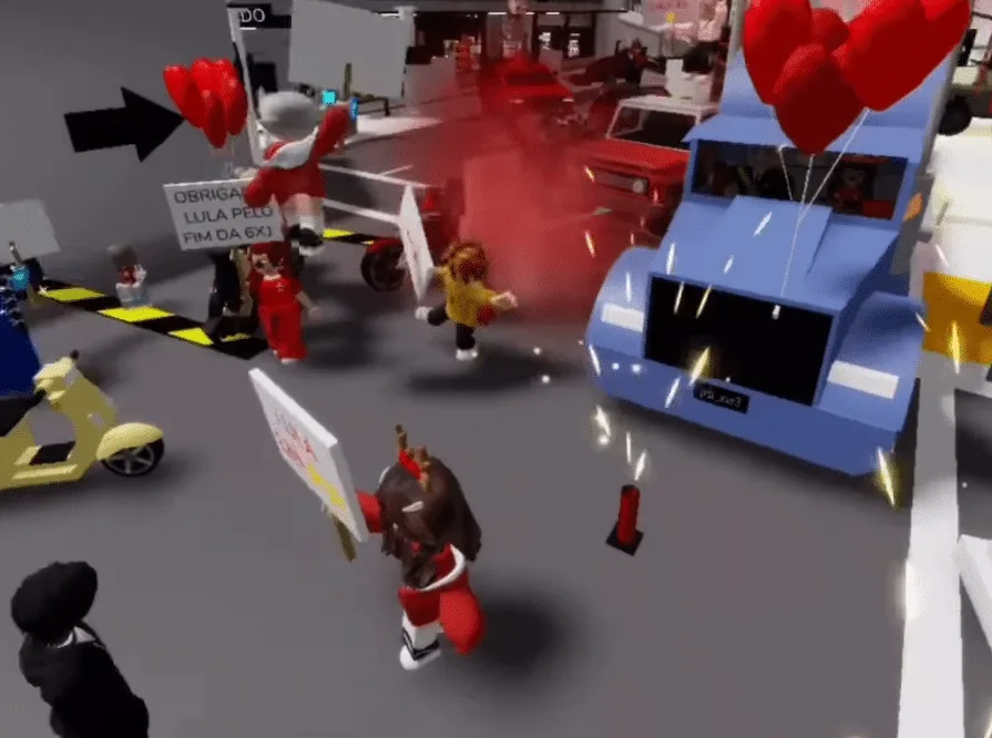 Lula no Roblox: jovens convocam manifestações virtuais em defesa da democracia