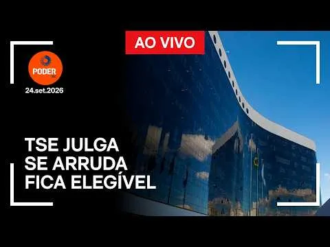 Ao vivo: TSE julga se Arruda fica elegível