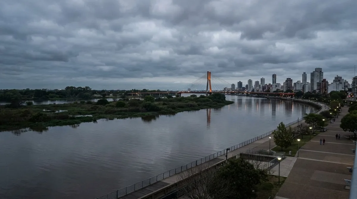 Clima en Santa Fe hoy jueves 24 de septiembre: cielo mayormente nublado