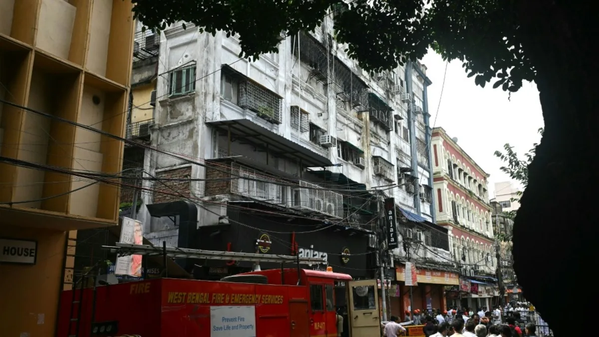 Brand in Hotel in Indien: Mindestens neun Todesopfer in Kolkata
