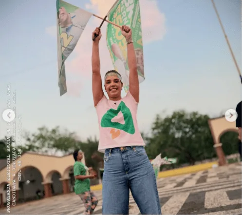 Dona da Ricco, candidata a deputada é alvo de denúncia por propaganda eleitoral em área pública