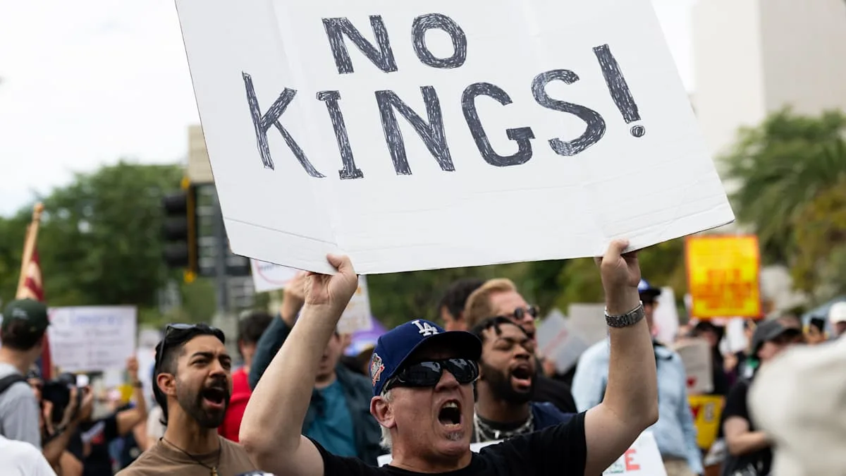 „No Kings“-Demos gegen Donald Trump vor Kongresswahlen