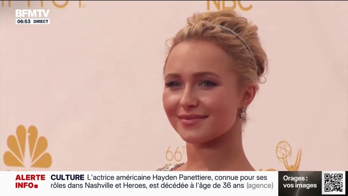 L'actrice américaine Hayden Panettiere est morte à l'âge de 36 ans