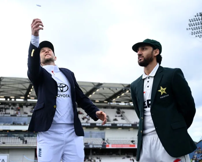 England v Pakistan: first men’s cricket Test, day one – live