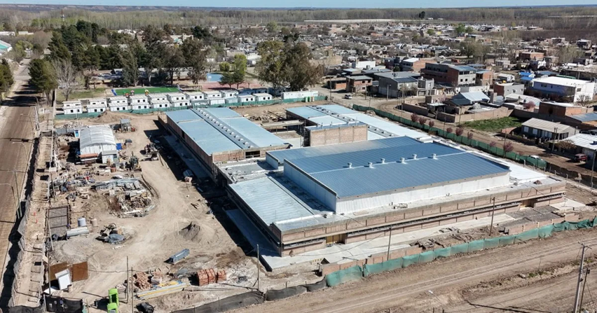 Avanza la infraestructura educativa en Neuquén: la EPET 26 ya supera el 70% de ejecución