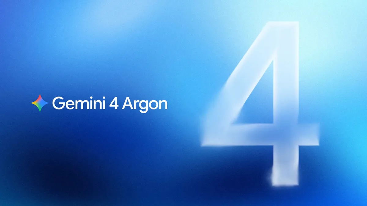 Google's Gemini 4 Argon is now available in the Gemini app and AI Mode in Search