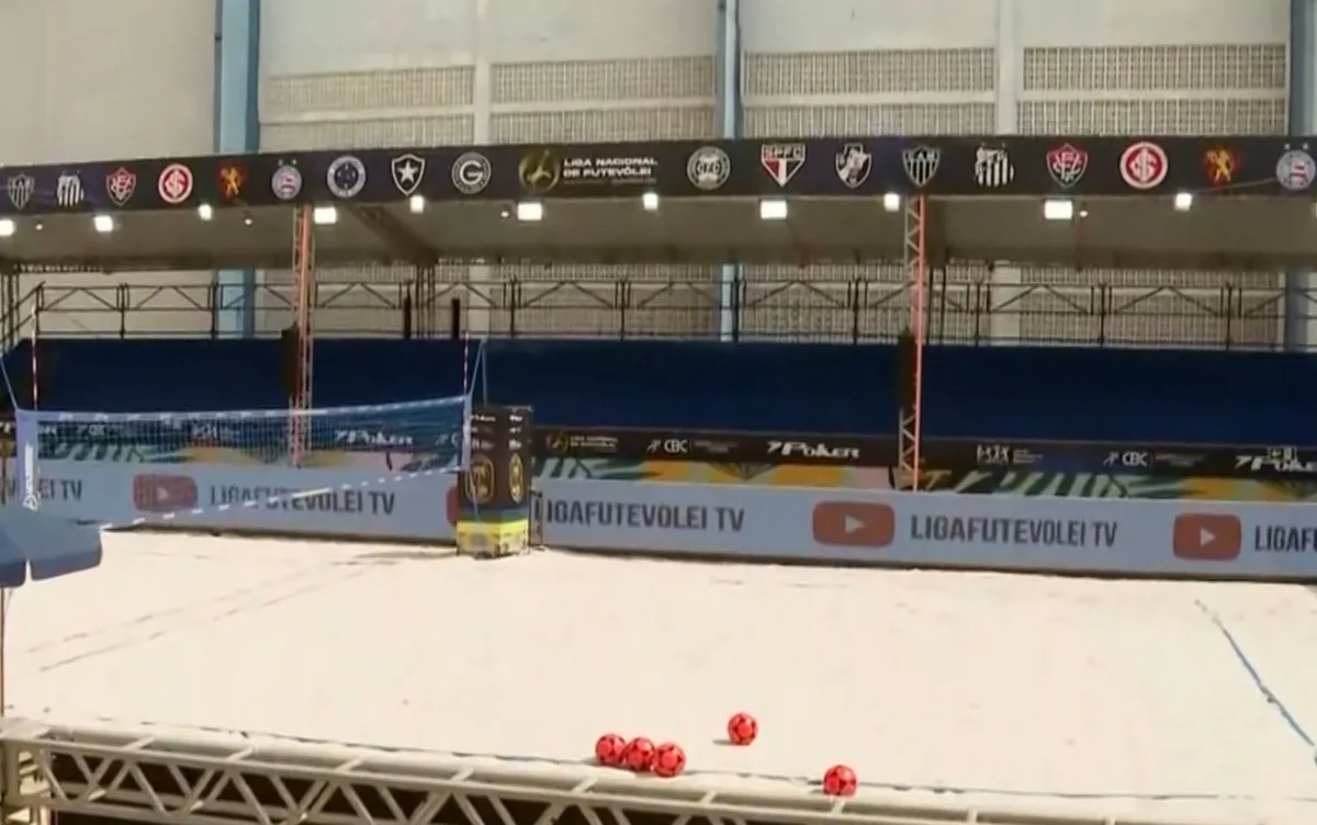 Pouso Alegre recebe segunda rodada da Liga Nacional de Futevôlei com clubes tradicionais do futebol brasileiro