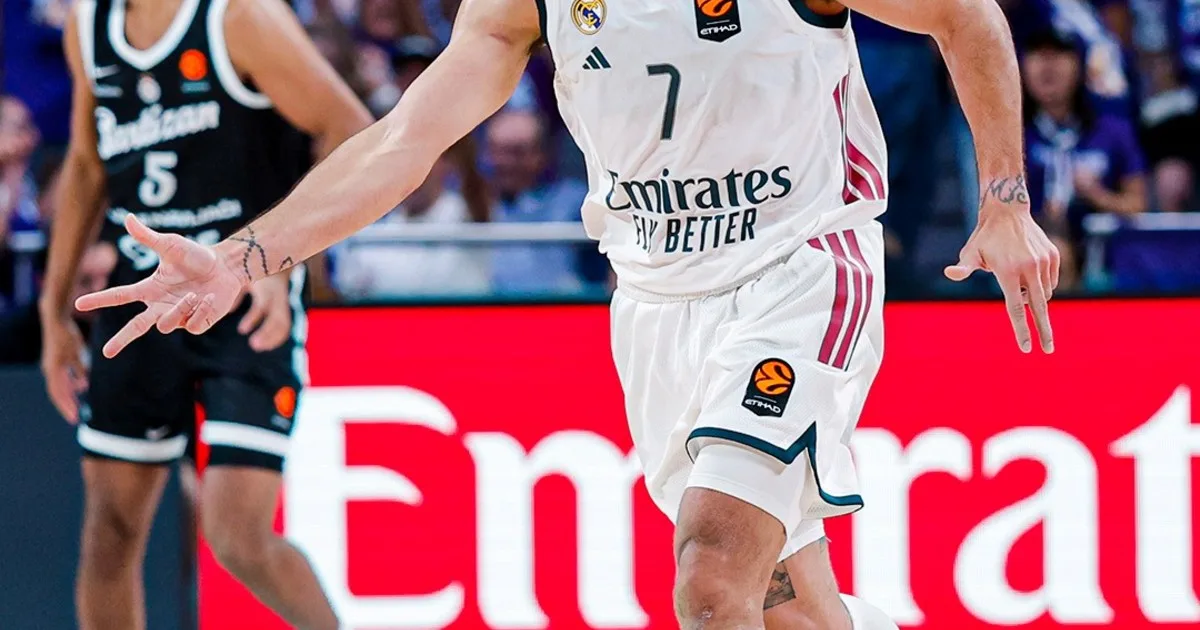 Campazzo ganó el duelo de argentinos y el Real Madrid logró su primer triunfo en la Euroliga