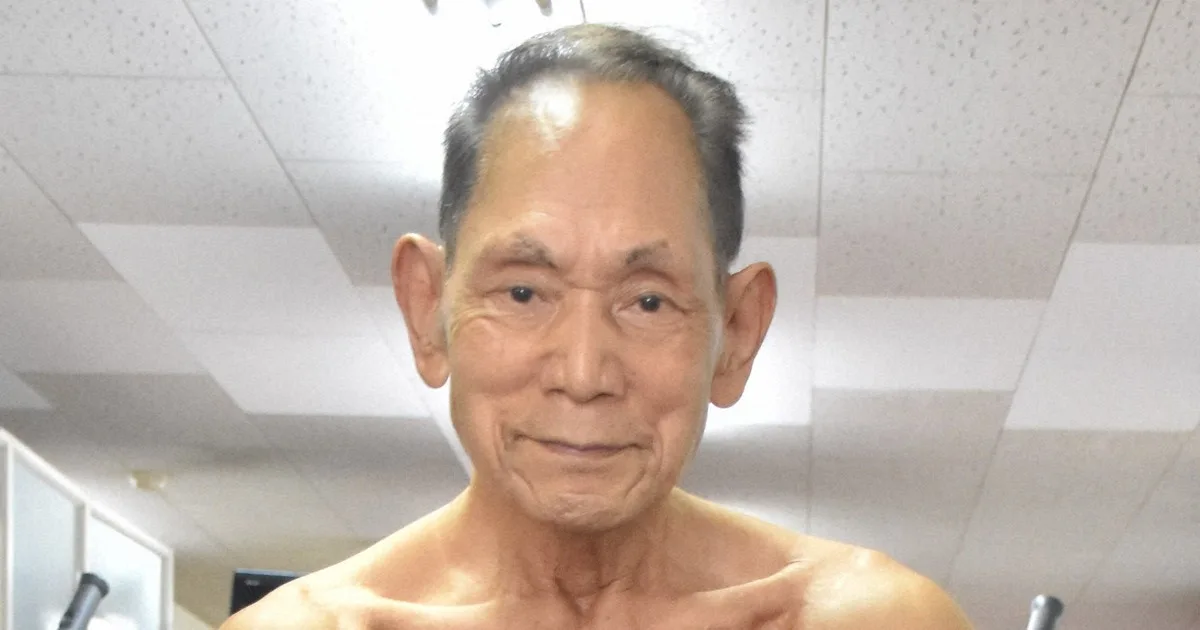 「今を頑張る」 90歳で優勝目指すボディービルダーの独自理論
