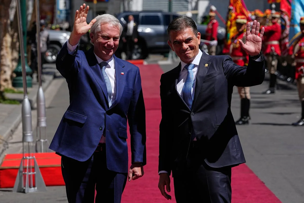 Chile's president makes first state visit to Bolivia in 71 years as region shifts right