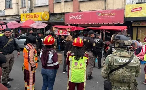 SSC, Marina y Guardia Nacional realizan operativo en La Merced; van contra máquinas tragamonedas