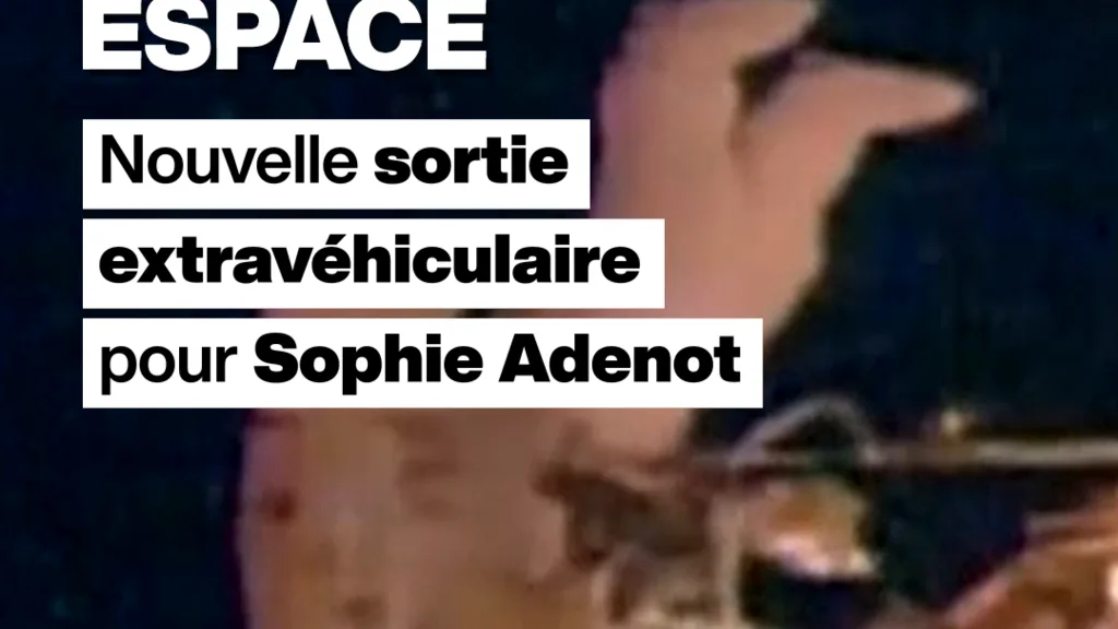 Espace : nouvelle sortie extravéhiculaire pour Sophie Adenot