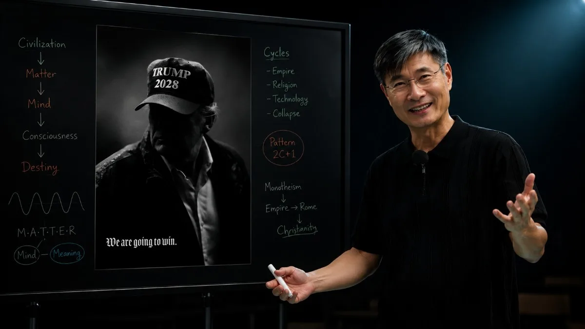 Trump hints at 2028 with a cap. Prof Jiang's third-term prediction to come true?